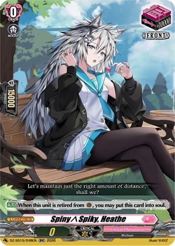 [DZ-SS15/048](RR) SpinySpiky, Heathe
