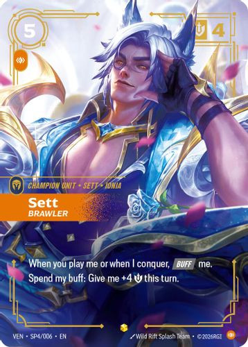 |RB04|[VEN-SP4/006](AA) Sett - Brawler {SP} {Foil}