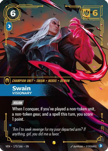 |RB04|[VEN-173/166](ON) Swain - Visionary {Foil}