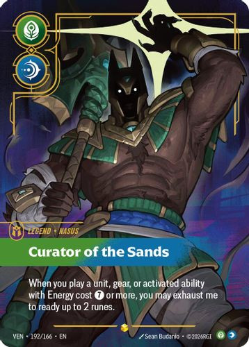 |RB04|[VEN-192/166](ON) Nasus - Curator of the Sands {Foil}