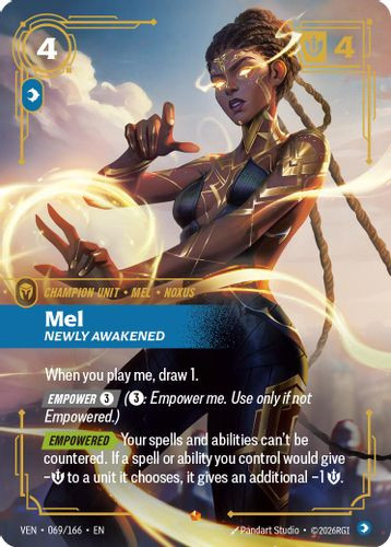 |RB04|[VEN-069/166](E) Mel - Newly Awakened {Foil}