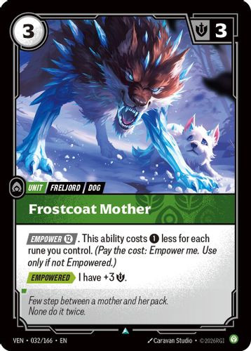 |RB04|[VEN-032/166](U) Frostcoat Mother {Foil}