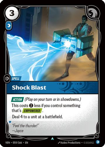 |RB04|[VEN-059/166](U) Shock Blast {Foil}