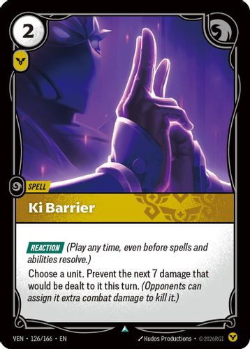 |RB04|[VEN-126/166](U) Ki Barrier {Foil}