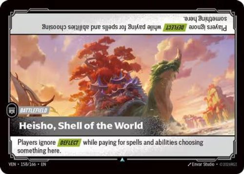 |RB04|[VEN-158/166](U) Heisho - Shell of the World {Foil}