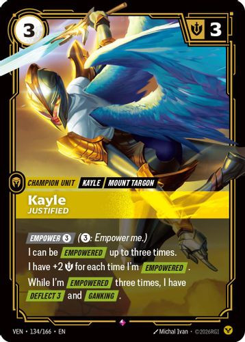 |RB04|[VEN-134/166](R) Kayle - Justified {Foil}