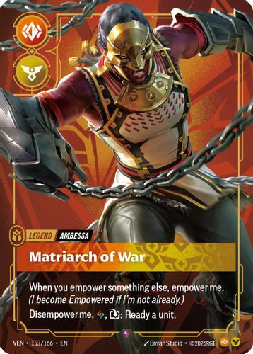 |RB04|[VEN-153/166](R) Ambessa - Matriarch of War {Foil}