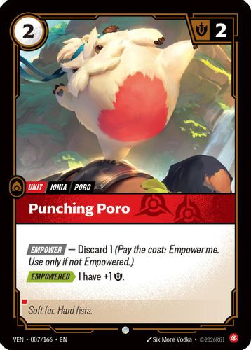|RB04|[VEN-007/166](C) Punching Poro