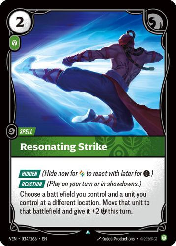 |RB04|[VEN-034/166](U) Resonating Strike