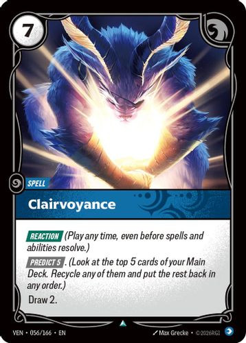 |RB04|[VEN-056/166](U) Clairvoyance