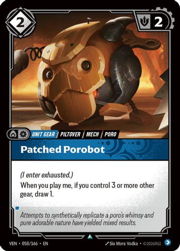 |RB04|[VEN-058/166](C) Patched Porobot