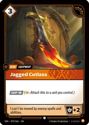 |RB04|[VEN-073/166](C) Jagged Cutlass
