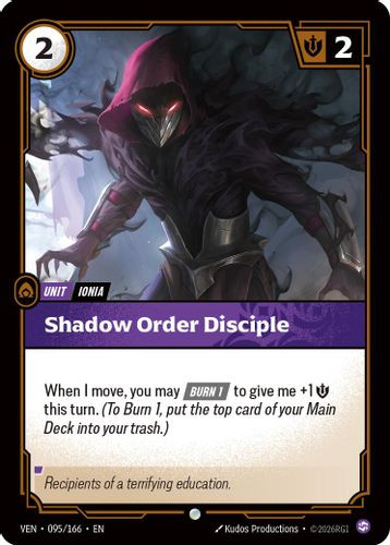 |RB04|[VEN-095/166](C) Shadow Order Disciple