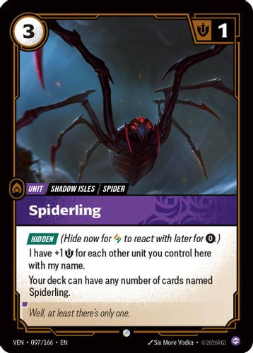 |RB04|[VEN-097/166](C) Spiderling