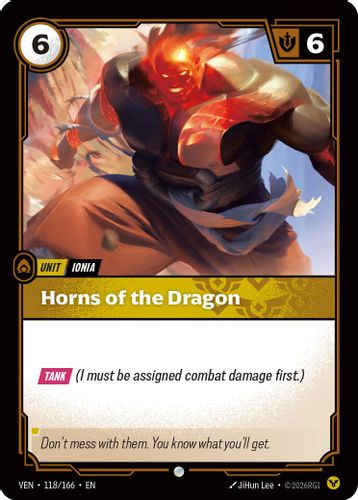 |RB04|[VEN-118/166](C) Horns of the Dragon