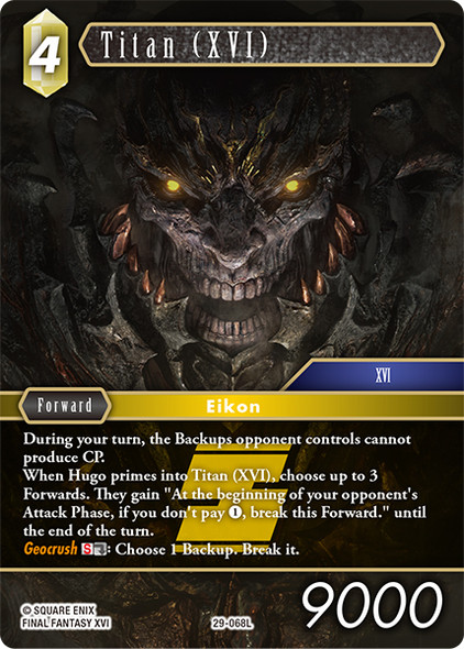 [29-068](L) Titan (XVI) (Foil)