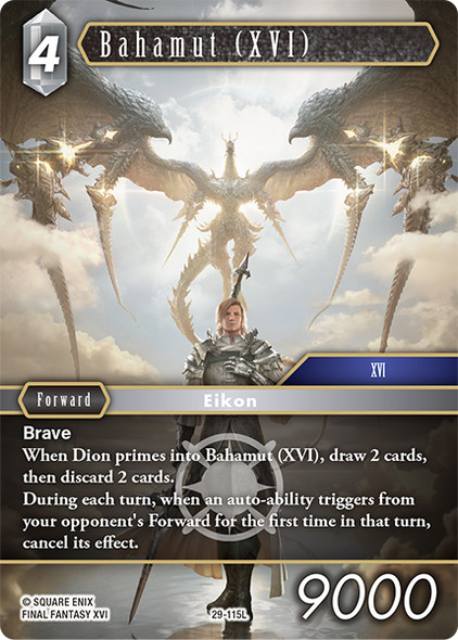 [29-115](L) Bahamut (XVI) (Foil)