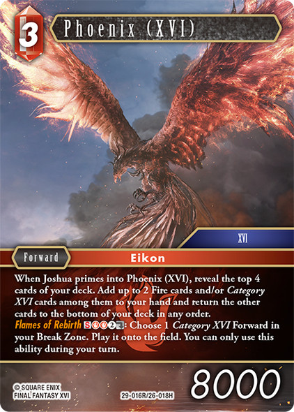 [29-016](R) Phoenix (XVI) (Foil)