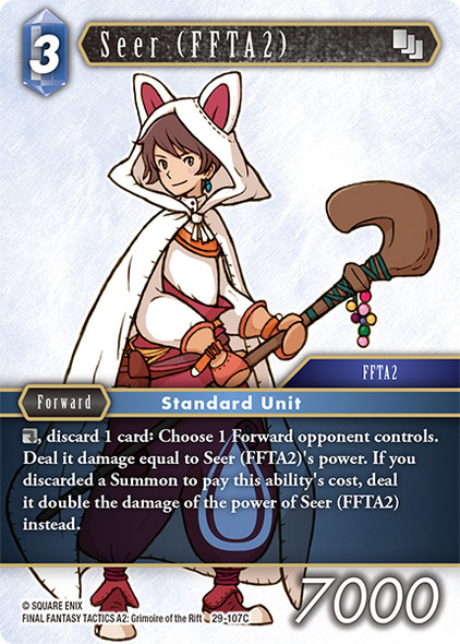 [29-107](C) Seer (FFTA2) (Foil)