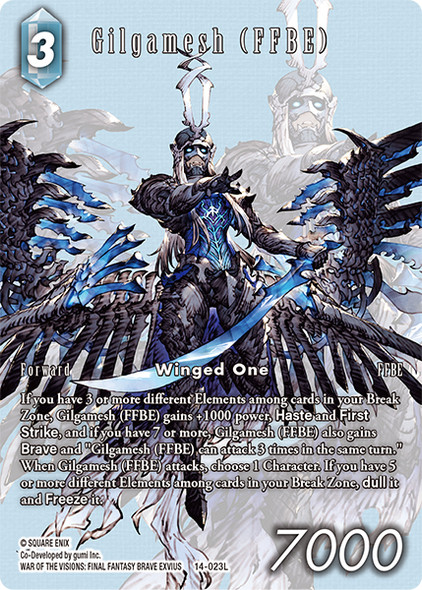 [14-023](L) Gilgamesh (FFBE) (Full Art) (Foil)
