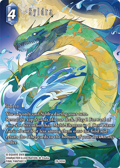 [29-101](H) Syldra (Full Art) (Foil)