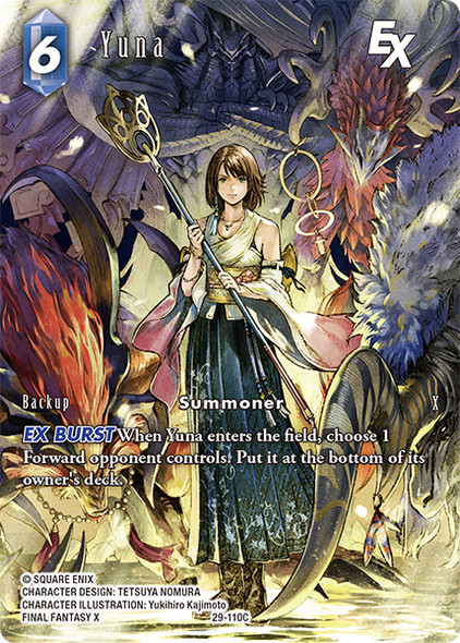 [29-110](C) Yuna (Full Art) (Foil)