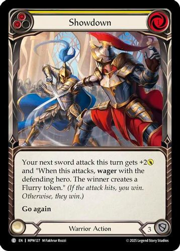 [FAB21 1st][MPW-127](C) Showdown (Yellow)