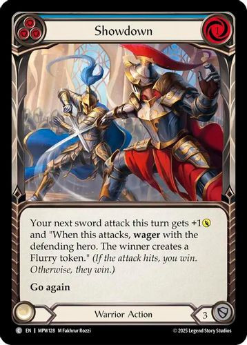 [FAB21 1st][MPW-128](C) Showdown (Blue)