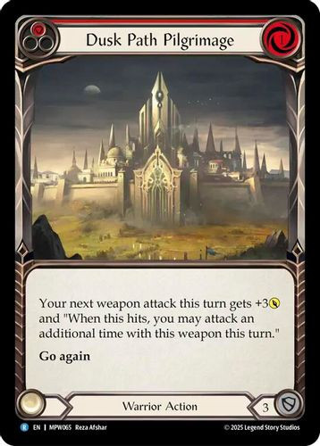 [FAB21 1st][MPW-065](R) Dusk Path Pilgrimage (Blue)