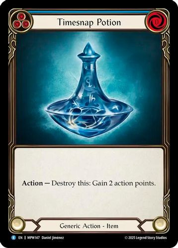 [FAB21 1st][MPW-147](R) Timesnap Potion (Blue)