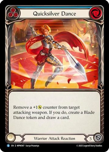[FAB21 1st][MPW-047](R) Quicksilver Dance (Rainbow Foil)