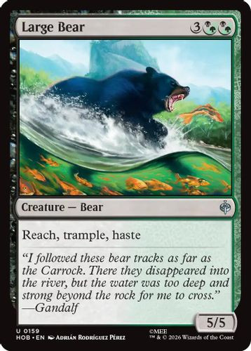 [HOB-0159](U) Large Bear