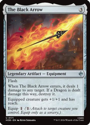 [HOB-0171](U) The Black Arrow