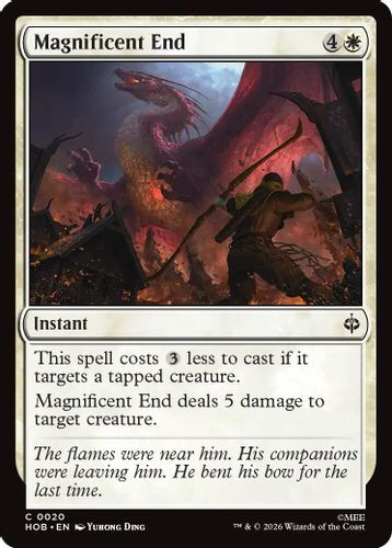 [HOB-0020](C) Magnificent End (Foil)