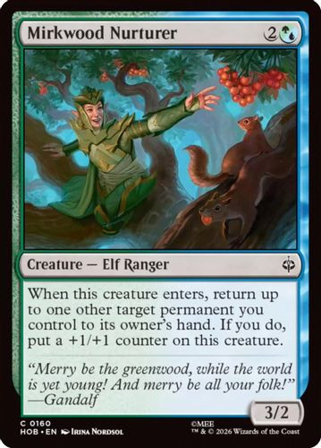 [HOB-0160](C) Mirkwood Nurturer (Foil)