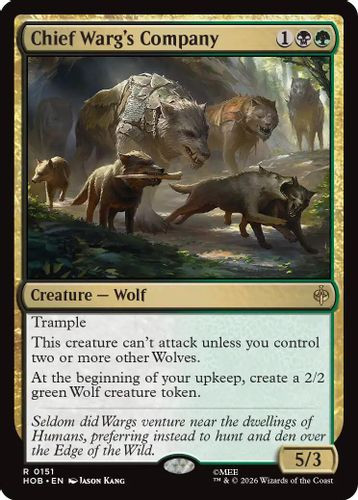 [HOB-0151](R) Chief Warg's Company