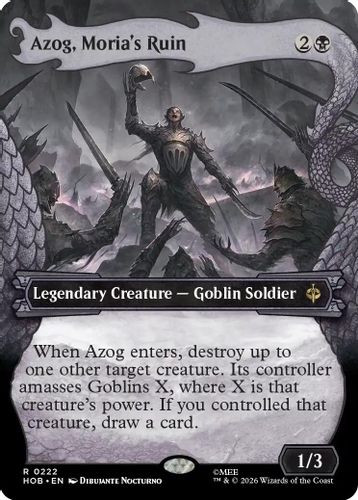 [HOB-0222](R) Azog, Moria's Ruin (Showcase)