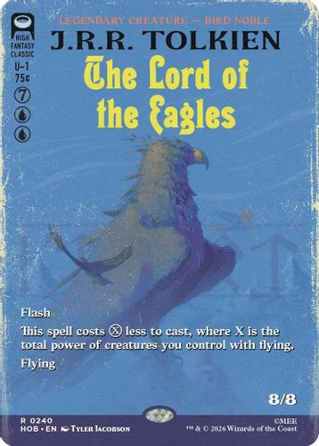 [HOB-0240](R) The Lord of the Eagles (Borderless)