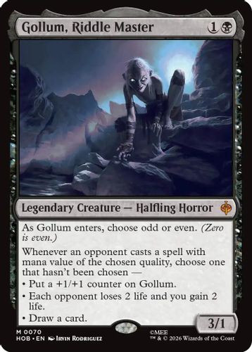[HOB-0070](M) Gollum, Riddle Master
