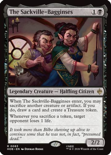 [HOB-0083](R) The Sackville-Bagginses (Foil)