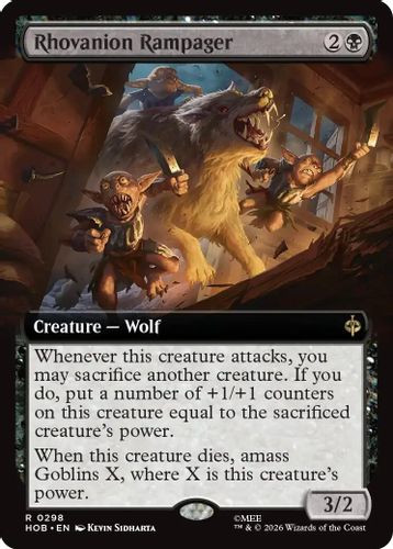 [HOB-0298](R) Rhovanion Rampager (Extended Art) (Foil)