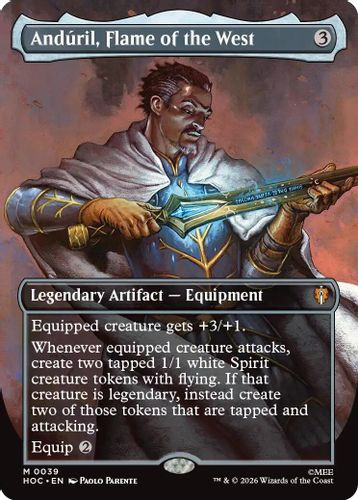 [HOC-0039](M) Anduril, Flame of the West (Borderless)