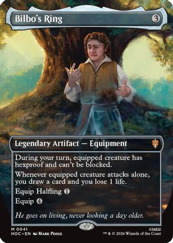 [HOC-0041](M) Bilbo's Ring (Borderless)