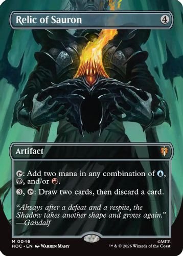 [HOC-0046](M) Relic of Sauron (Borderless)