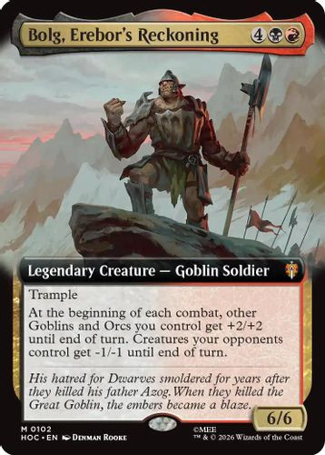 [HOC-0102](M) Bolg, Erebor's Reckoning (Extended Art)