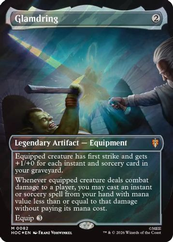 [HOC-0082](M) Glamdring (Borderless) (Surge Foil)