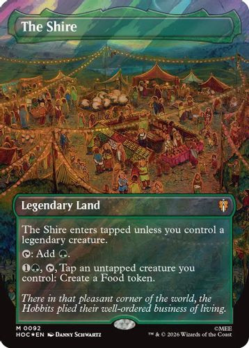 [HOC-0092](M) The Shire (Borderless) (Surge Foil)
