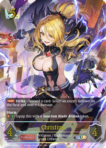 [CP04-U04EN](U) Christina (Ultimate Foil)