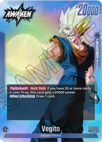 [FB05-025](L) Vegito // Vegito {ST01 Ver.} {Foil}