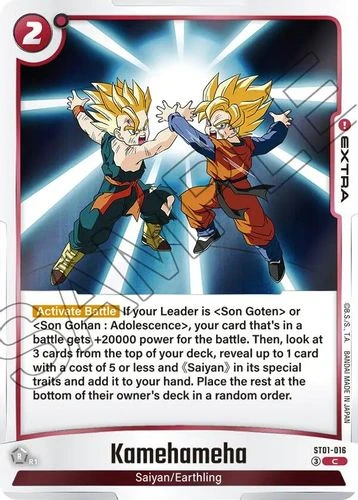 [ST01-016](C) Kamehameha {Foil}